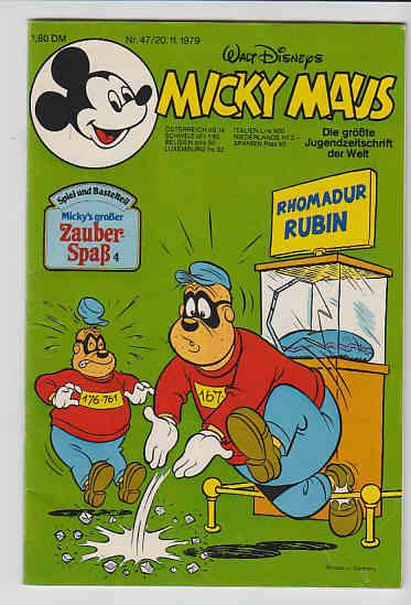 Micky Maus 1979: Nr. 47: