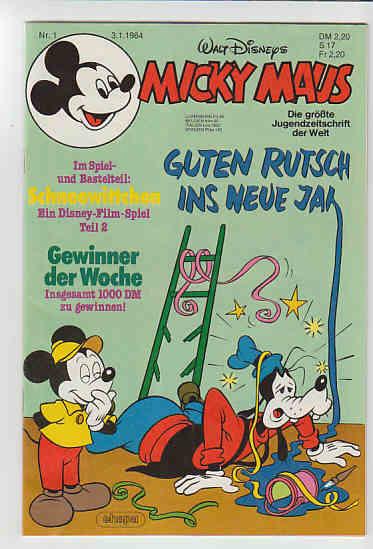 Micky Maus 1984: Nr. 1: