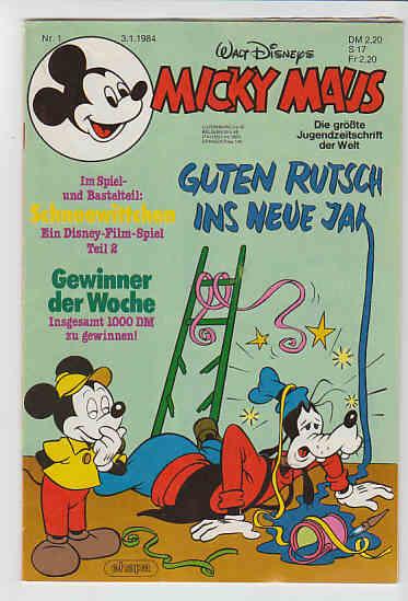 Micky Maus 1984: Nr. 1: