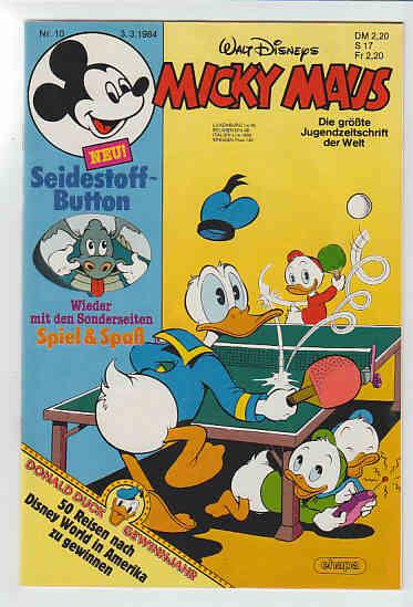 Micky Maus 1984: Nr. 10: