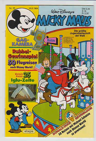 Micky Maus 1984: Nr. 25: