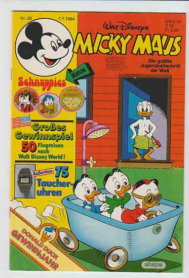 Micky Maus 1984: Nr. 28: