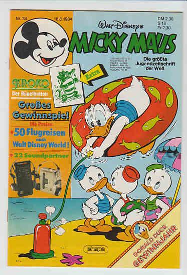 Micky Maus 1984: Nr. 34: