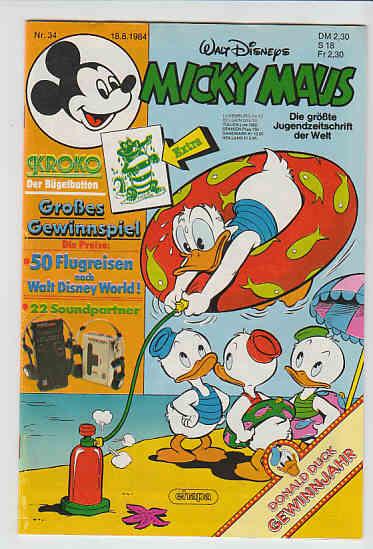 Micky Maus 1984: Nr. 34: