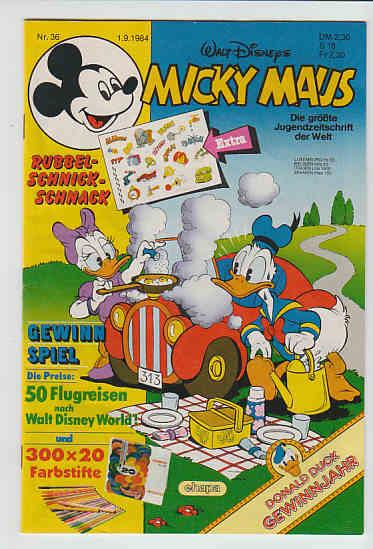 Micky Maus 1984: Nr. 36: