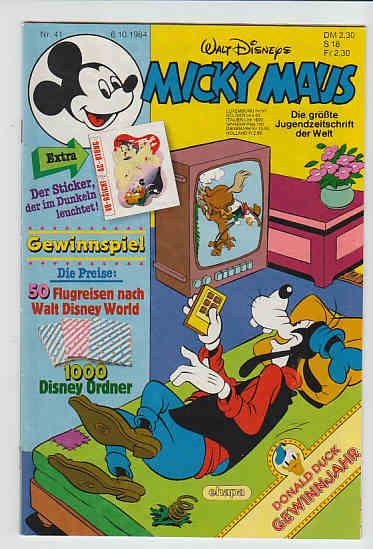 Micky Maus 1984: Nr. 41: