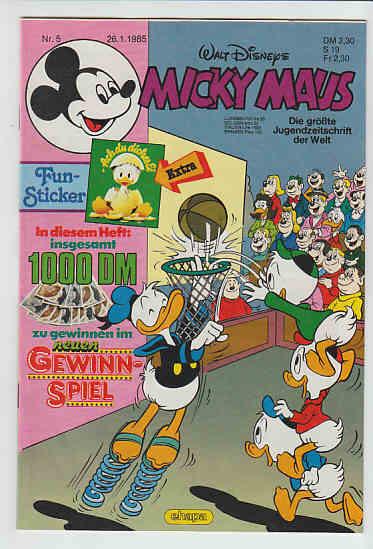 Micky Maus 1985: Nr. 5: