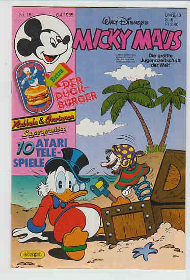 Micky Maus 1985: Nr. 15: