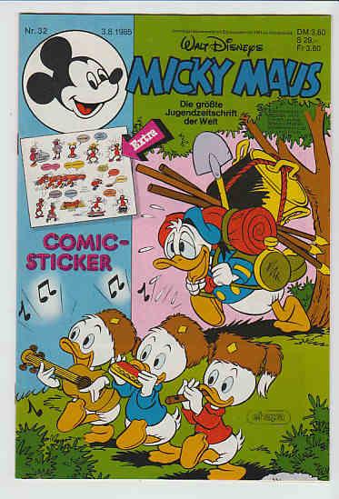 Micky Maus 1985: Nr. 32: