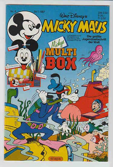 Micky Maus 1987: Nr. 6: