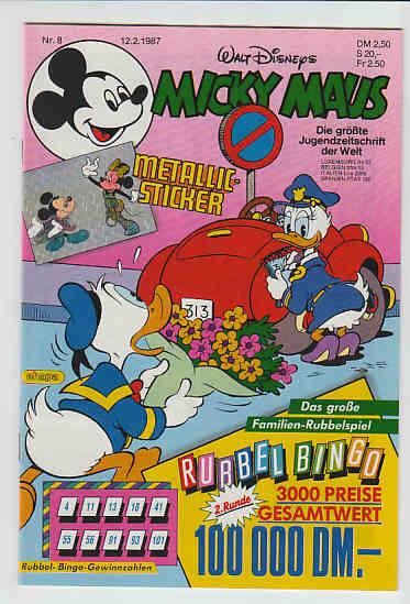 Micky Maus 1987: Nr. 8: