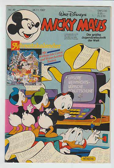 Micky Maus 1987: Nr. 49: