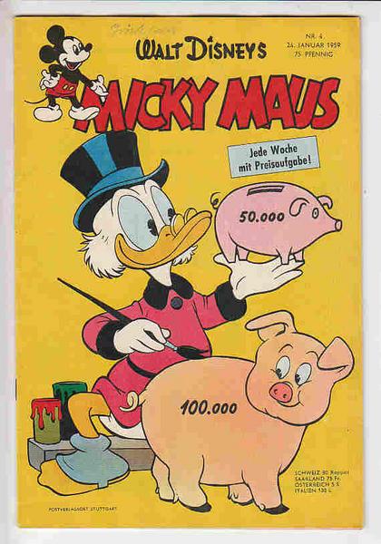 Micky Maus 1959: Nr. 4: