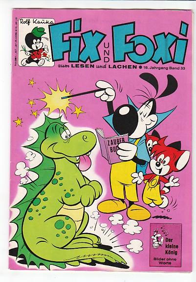 Fix und Foxi: 18. Jahrgang - Nr. 33