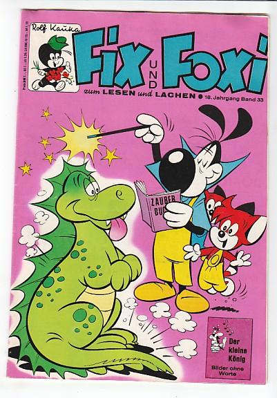 Fix und Foxi: 18. Jahrgang - Nr. 33