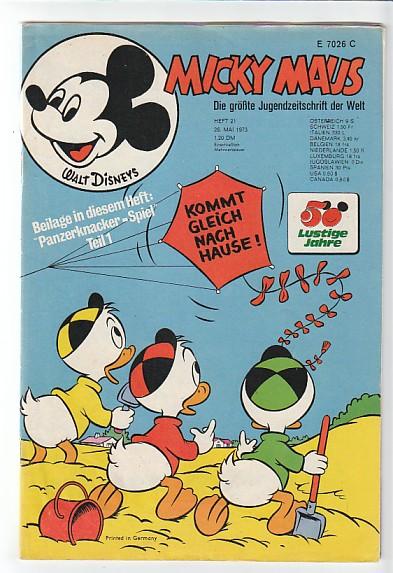 Micky Maus 1973: Nr. 21: