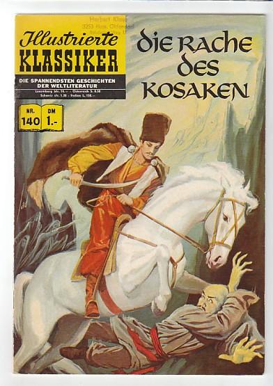 Illustrierte Klassiker 140: Die Rache des Kosaken (1. Auflage)