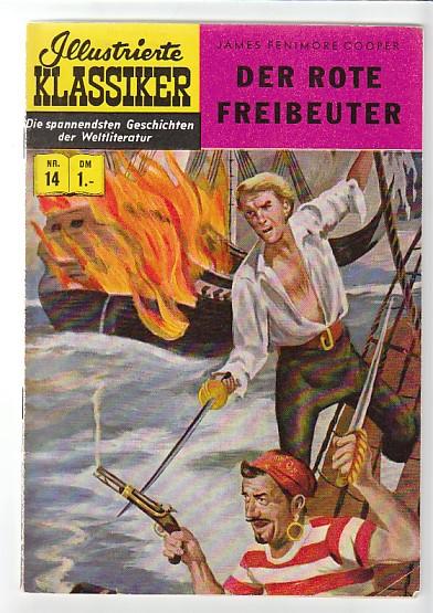 Illustrierte Klassiker 14: Der rote Freibeuter (1. Auflage)