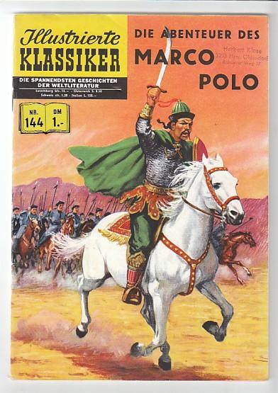 Illustrierte Klassiker 144: Die Abenteuer des Marco Polo (1. Auflage)