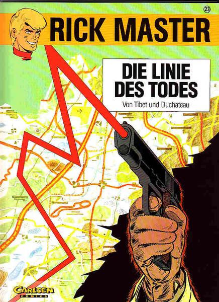 Rick Master 23: Die Linie des Todes