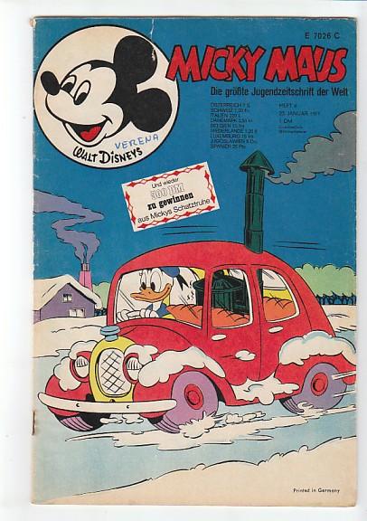 Micky Maus 1971: Nr. 4: