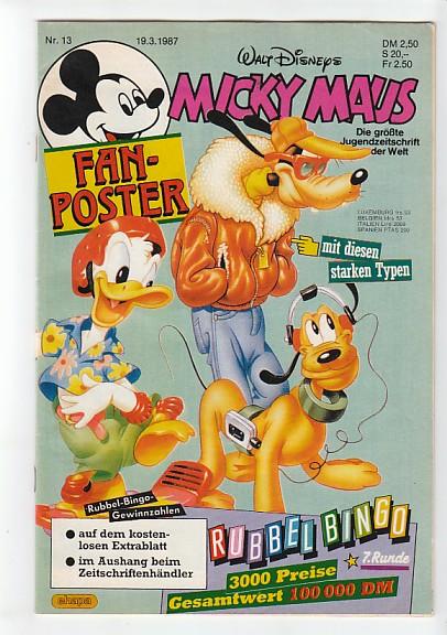 Micky Maus 1987: Nr. 13: