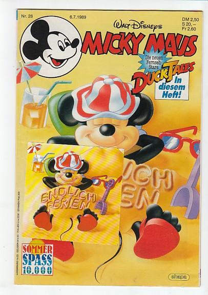 Micky Maus 1989: Nr. 28: