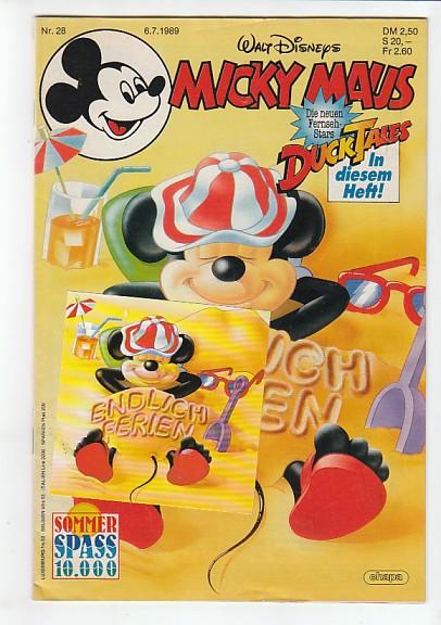Micky Maus 1989: Nr. 28: