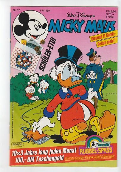 Micky Maus 1989: Nr. 37:
