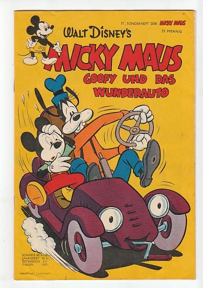 Micky Maus Sonderheft 17: Micky Maus - Goofy und das Wunderauto