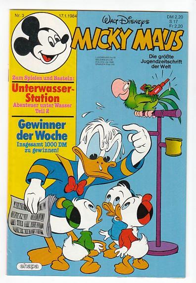 Micky Maus 1984: Nr. 3: