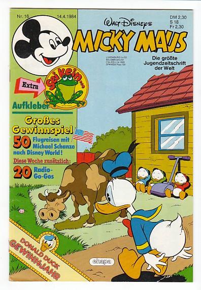 Micky Maus 1984: Nr. 16: