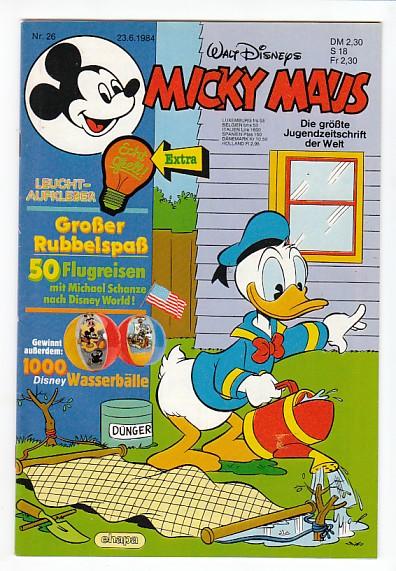 Micky Maus 1984: Nr. 26: