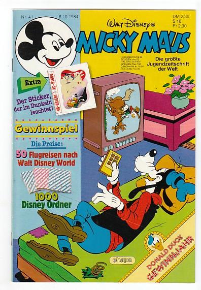 Micky Maus 1984: Nr. 41: