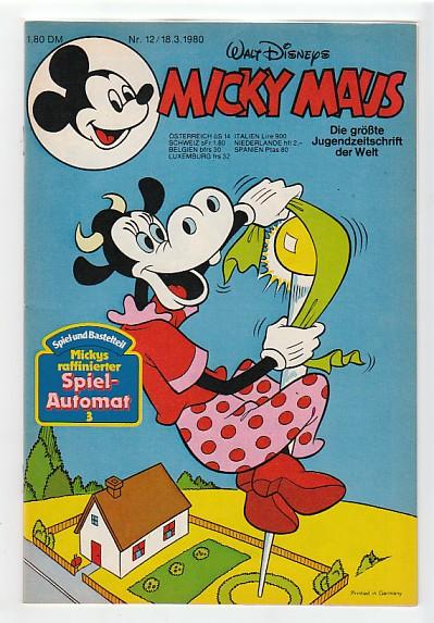 Micky Maus 1980: Nr. 12: