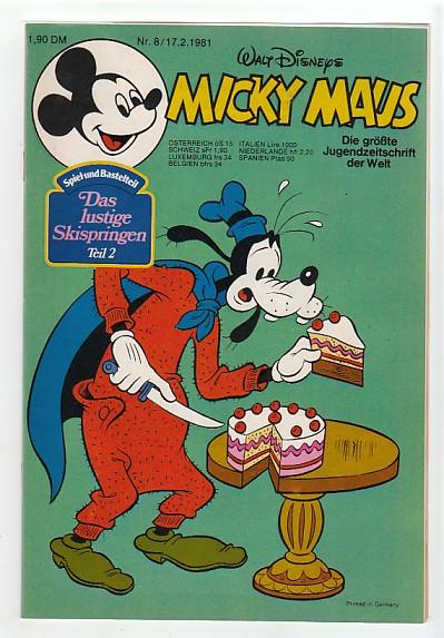 Micky Maus 1981: Nr. 8: