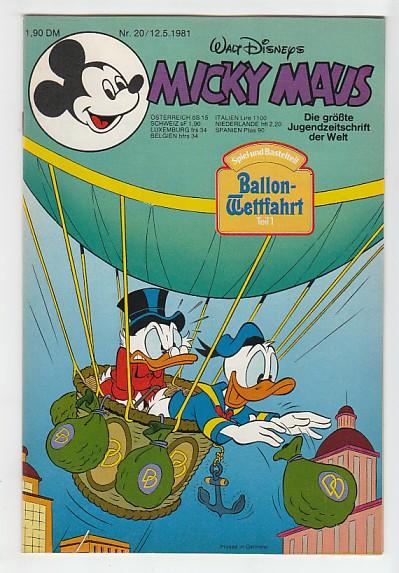 Micky Maus 1981: Nr. 20: