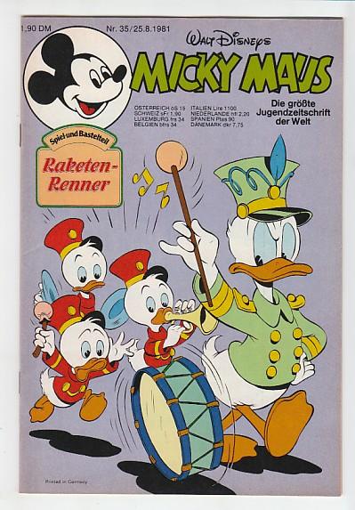 Micky Maus 1981: Nr. 35: