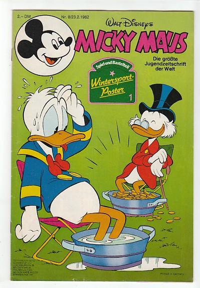 Micky Maus 1982: Nr. 8: