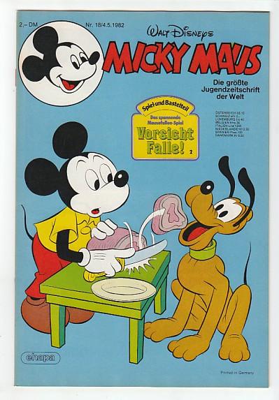 Micky Maus 1982: Nr. 18: