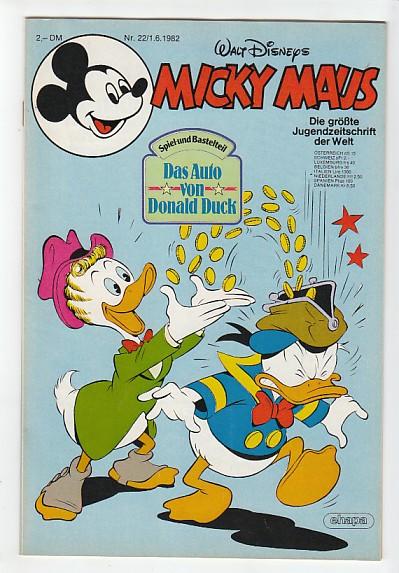 Micky Maus 1982: Nr. 22: