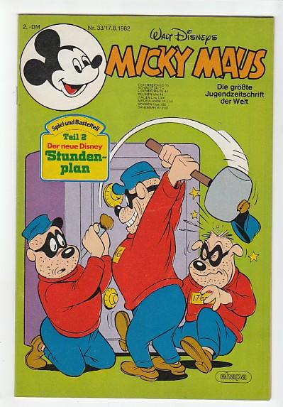 Micky Maus 1982: Nr. 33: