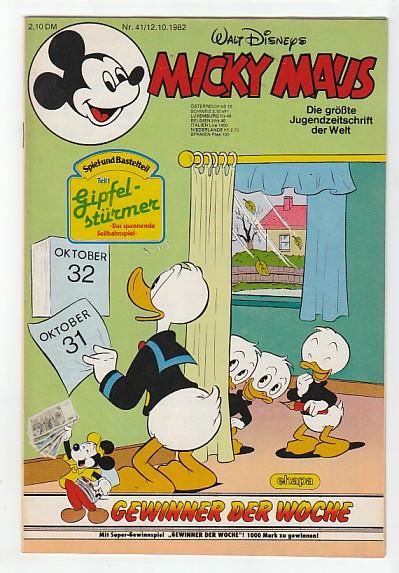 Micky Maus 1982: Nr. 41: