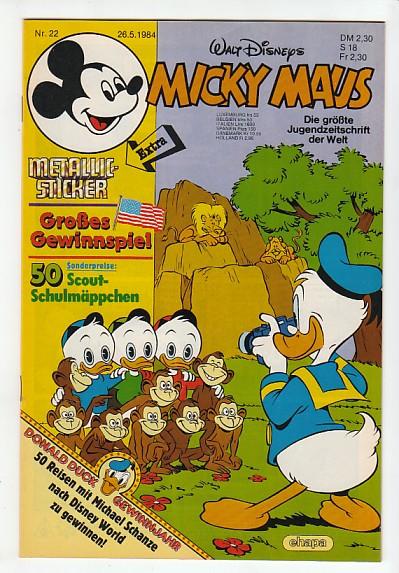 Micky Maus 1984: Nr. 22: