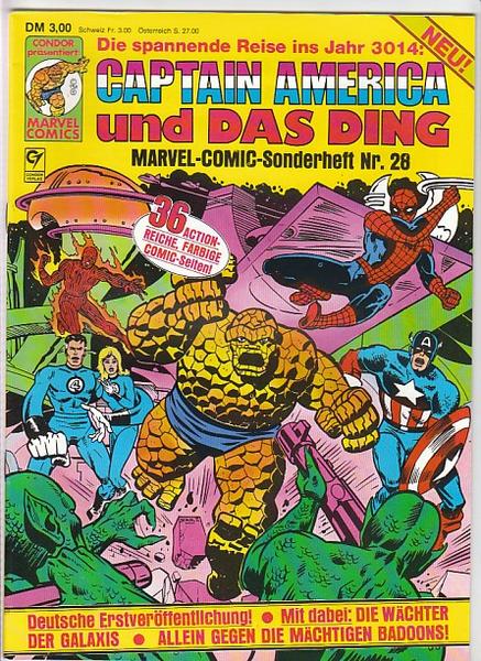 Marvel Comic-Sonderheft 28: Captain America und Das Ding