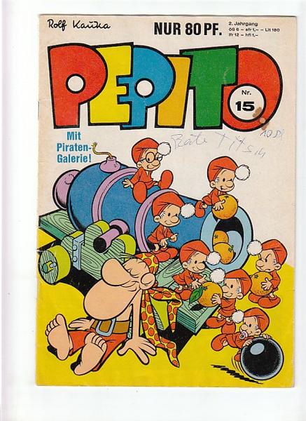 Pepito: 1973 (2. Jahrgang): Nr. 15