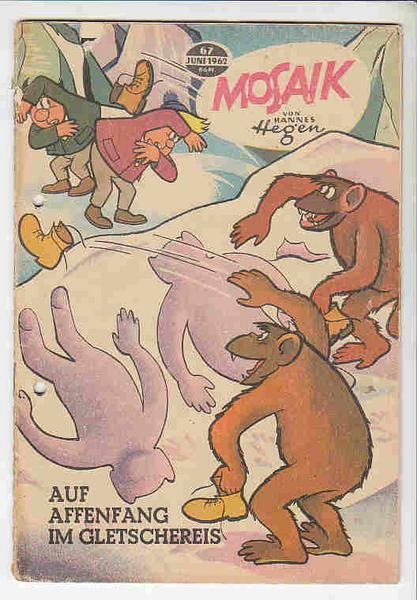 Mosaik 67: Auf Affenfang im Gletschereis (Juni 1962)