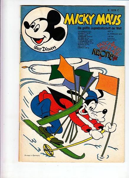 Micky Maus 1974: Nr. 8: