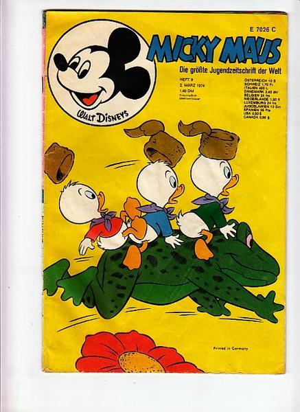 Micky Maus 1974: Nr. 9: