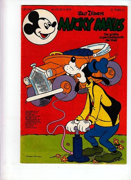 Micky Maus 1974: Nr. 20: